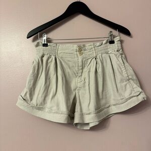 Anthropologie Women's Cream Shorts Women Size 8